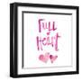 Full of Heart-Susan Bryant-Framed Art Print