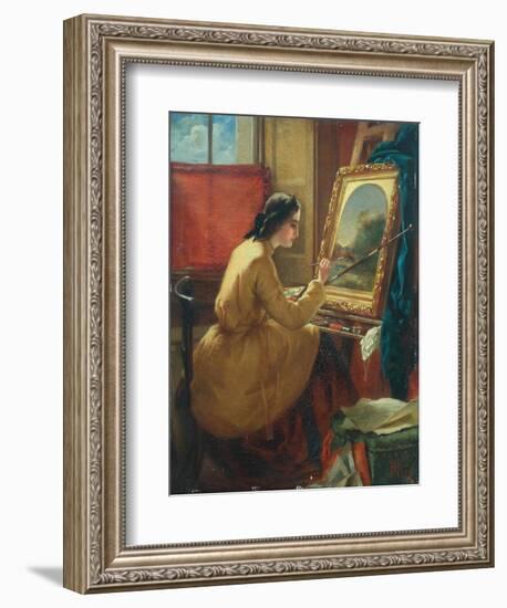 Full Of Promise, 1859-William Henry Millais-Framed Giclee Print