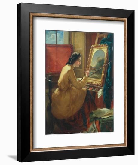 Full Of Promise, 1859-William Henry Millais-Framed Giclee Print