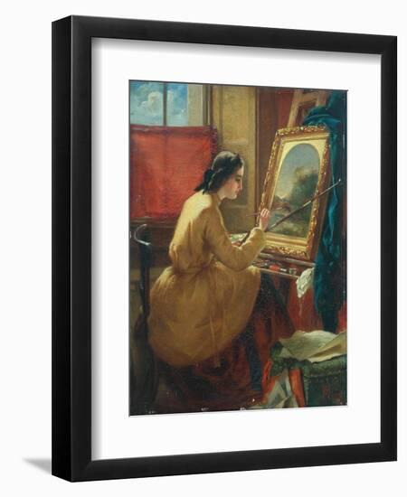 Full Of Promise, 1859-William Henry Millais-Framed Giclee Print