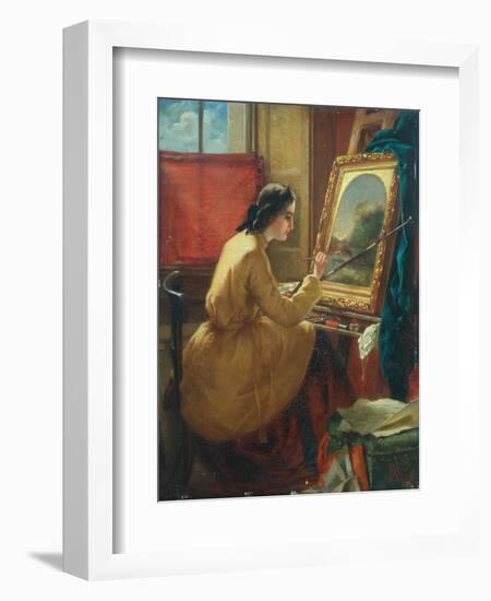 Full Of Promise, 1859-William Henry Millais-Framed Giclee Print