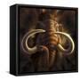 Full on View of a Woolly Mammoth-null-Framed Stretched Canvas