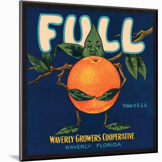 Full Oranges-null-Mounted Art Print