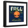 Full Oranges-null-Framed Art Print