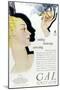 Full Page Colour Advertisement for Gal Toilet Soap from 1929-null-Mounted Art Print