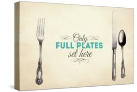 Full Plates-null-Stretched Canvas