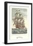 Full-Rigged Clipper Ship-null-Framed Art Print