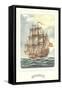 Full-Rigged Clipper Ship-null-Framed Stretched Canvas