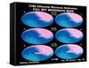 Full Sky Microwave Maps, 1990-null-Framed Stretched Canvas