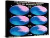 Full Sky Microwave Maps, 1990-null-Stretched Canvas