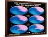 Full Sky Microwave Maps, 1990-null-Framed Giclee Print