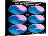 Full Sky Microwave Maps, 1990-null-Mounted Giclee Print