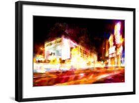 Full Speed - In the Style of Oil Painting-Philippe Hugonnard-Framed Giclee Print