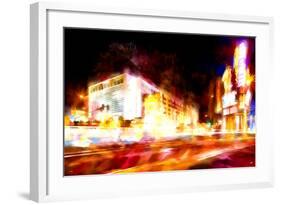 Full Speed - In the Style of Oil Painting-Philippe Hugonnard-Framed Giclee Print