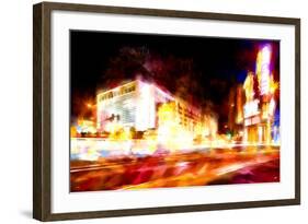 Full Speed - In the Style of Oil Painting-Philippe Hugonnard-Framed Giclee Print