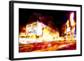 Full Speed - In the Style of Oil Painting-Philippe Hugonnard-Framed Giclee Print