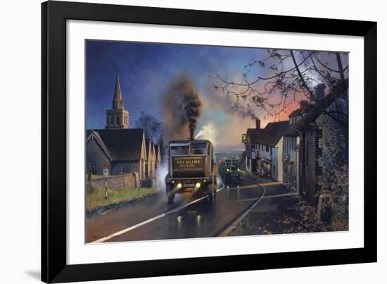 Full Steam and Empty Barrel-Barrie A F Clark-Framed Giclee Print