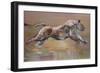 Full Stretch, 2021, (Oil on Canvas)-Mark Adlington-Framed Giclee Print