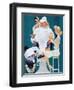 "Full Treatment", May 18,1940-Norman Rockwell-Framed Giclee Print