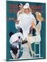 "Full Treatment" Saturday Evening Post Cover, May 18,1940-Norman Rockwell-Mounted Giclee Print