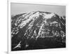 Full View Of Barren Mountain Side With Snow "In Rocky Mountain National Park" Colorado 1933-1942-Ansel Adams-Framed Art Print