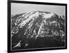 Full View Of Barren Mountain Side With Snow "In Rocky Mountain National Park" Colorado 1933-1942-Ansel Adams-Framed Art Print