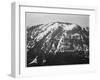 Full View Of Barren Mountain Side With Snow "In Rocky Mountain National Park" Colorado 1933-1942-Ansel Adams-Framed Art Print