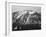 Full View Of Barren Mountain Side With Snow "In Rocky Mountain National Park" Colorado 1933-1942-Ansel Adams-Framed Art Print