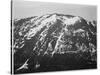 Full View Of Barren Mountain Side With Snow "In Rocky Mountain National Park" Colorado 1933-1942-Ansel Adams-Stretched Canvas