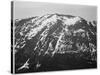 Full View Of Barren Mountain Side With Snow "In Rocky Mountain National Park" Colorado 1933-1942-Ansel Adams-Stretched Canvas