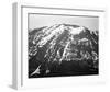 Full view of barren mountain side with snow, in Rocky Mountain National Park, Colorado, ca. 1941-19-Ansel Adams-Framed Art Print