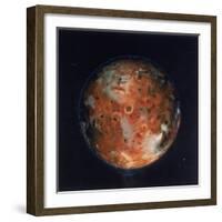 Full View of Io, One of the Moons of Jupiter, 1979-null-Framed Giclee Print