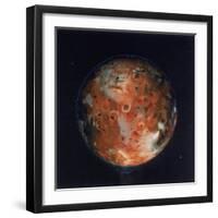 Full View of Io, One of the Moons of Jupiter, 1979-null-Framed Giclee Print