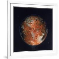 Full View of Io, One of the Moons of Jupiter, 1979-null-Framed Giclee Print