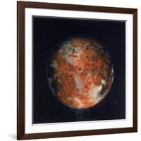 Full View of Io, One of the Moons of Jupiter, 1979-null-Framed Giclee Print