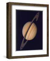 Full View of Saturn and Her Rings, 1980-null-Framed Premium Giclee Print