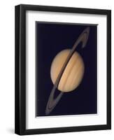 Full View of Saturn and Her Rings, 1980-null-Framed Premium Giclee Print