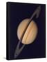 Full View of Saturn and Her Rings, 1980-null-Framed Stretched Canvas
