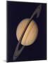 Full View of Saturn and Her Rings, 1980-null-Mounted Giclee Print