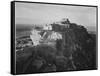 Full View Of The City On Top Of Mountain "Walpi Arizona 1941". 1941-Ansel Adams-Framed Stretched Canvas