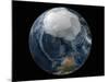 Full View of the Earth with the Full Antarctic Region Visible-Stocktrek Images-Mounted Photographic Print