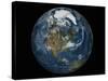 Full View of the Earth with the Full Arctic Region Visible-Stocktrek Images-Stretched Canvas