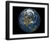 Full View of the Earth with the Full Arctic Region Visible-Stocktrek Images-Framed Photographic Print