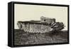 Fuller Medium D Tank-null-Framed Stretched Canvas