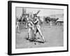 Fuller Pilch Batting for Kent, 1837-null-Framed Photographic Print