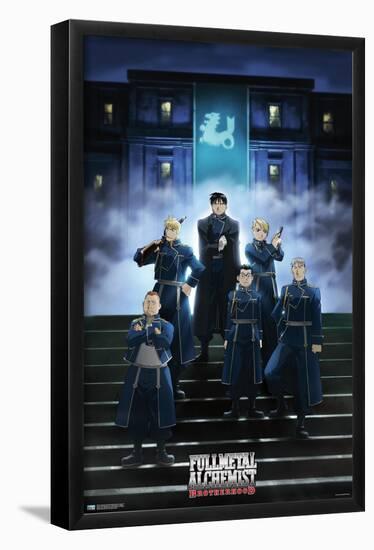 Fullmetal Alchemist: Brotherhood - Key Art 2-Trends International-Framed Poster