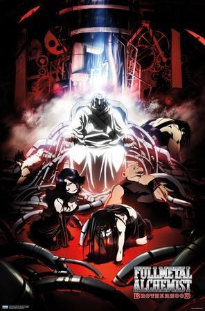 Fullmetal Alchemist Brotherhood Posters glossy paper vivid color