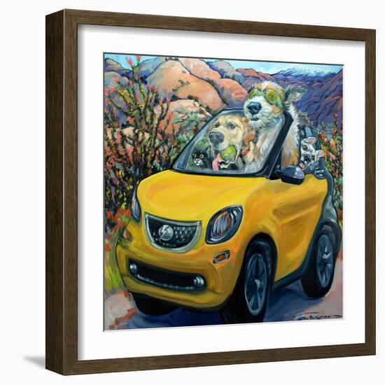 Fully Charged-CR Townsend-Framed Art Print