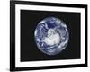 Fully Lit Full Disk Image Centered on the South Pole-Stocktrek Images-Framed Photographic Print