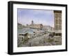 Fulton Market, Ny Ca 1876-Stanton Manolakas-Framed Giclee Print